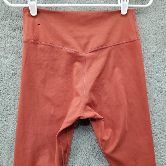 Nike One Luxe Mid Rise Crop Leggings Womens Medium AT3100-691 - Picture 9 of 13